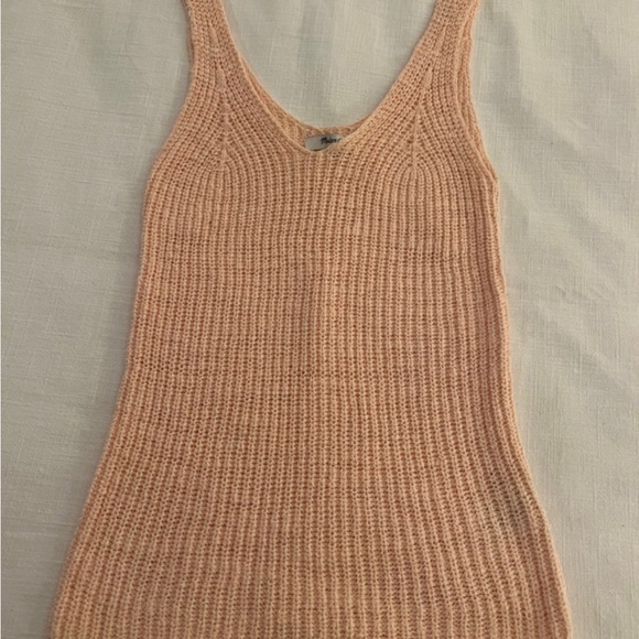 Madewell Peach XS Monterey sweater tank - Picture 2 of 6